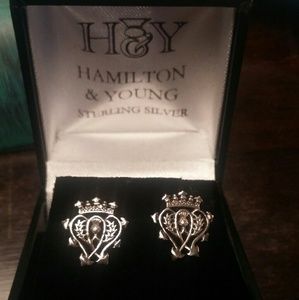 Jacobite Scottish Lukenbooth  Thistle Earrings